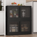 FLEXIMOUNTS 152 QT Stackable Storage Bins With Lids - Foldable Cube
