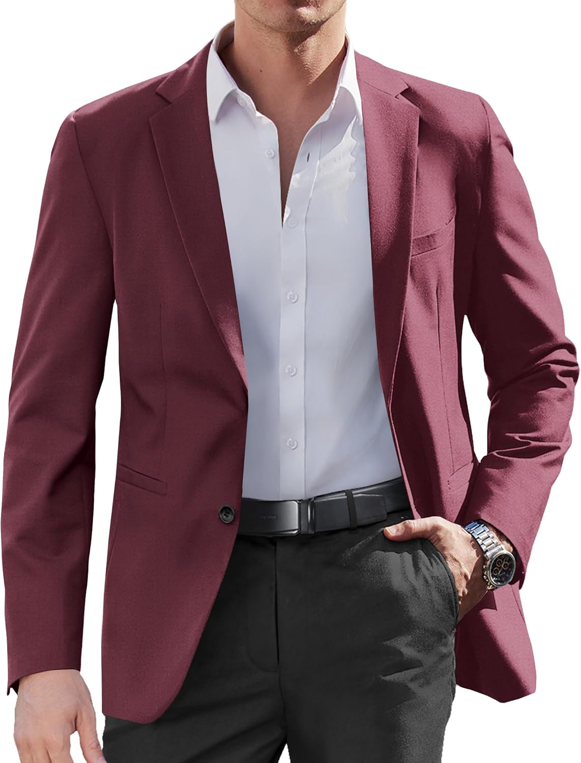 COOFANDY Mens Casual Sport Coat Lightweight Blazers Jacket