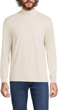 Men's Super-T Cotton-Blend Mock Turtleneck Shirt - Comfortable Fit