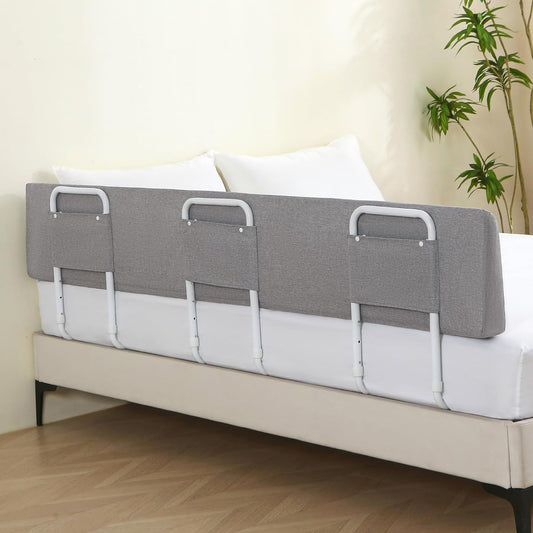 Bed Guard Rail for Toddlers - Safe Foam Padded Side Rail
