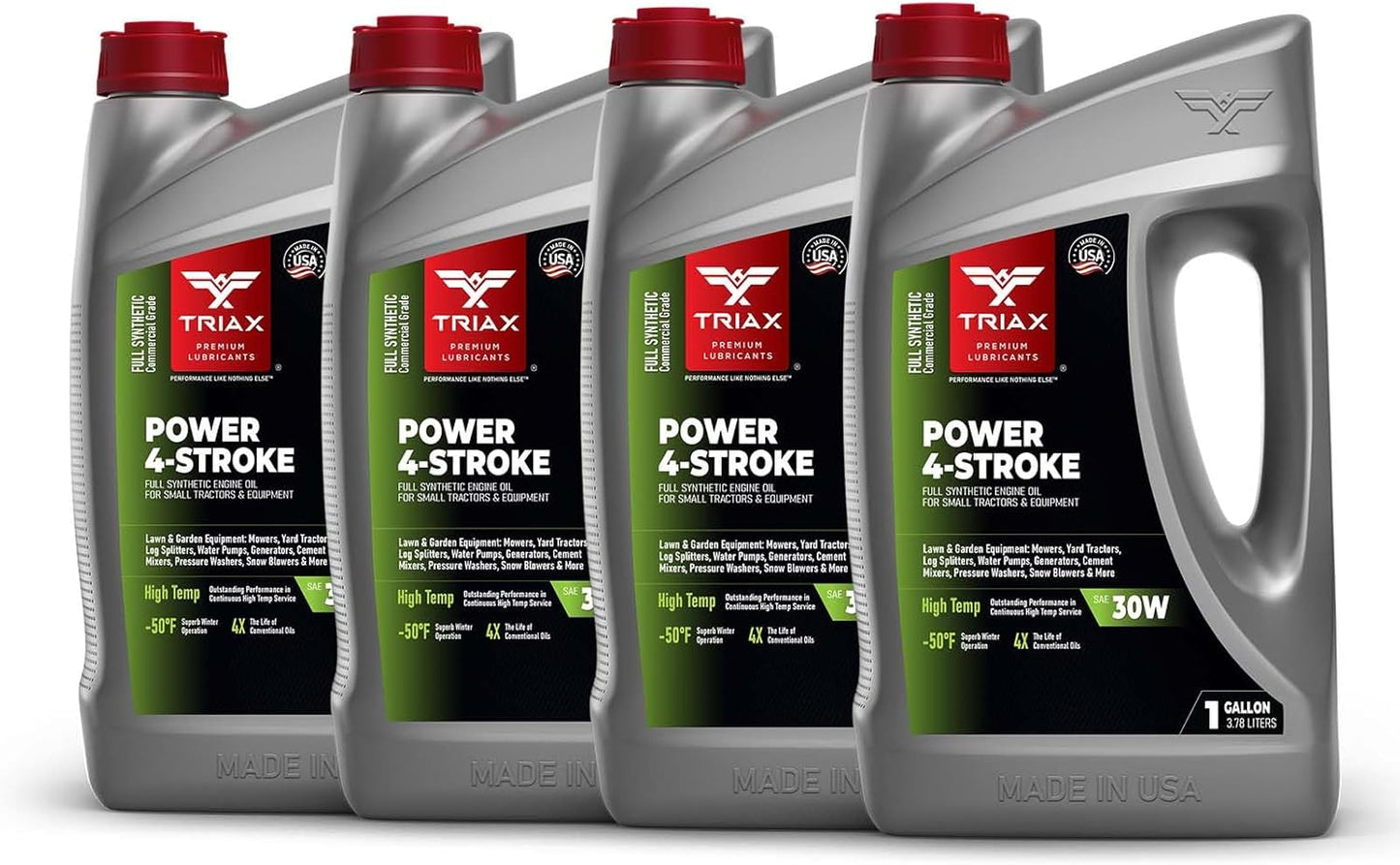 TRIAX Power 4-Stroke 30W Full Synthetic Engine Oil for Small Engines