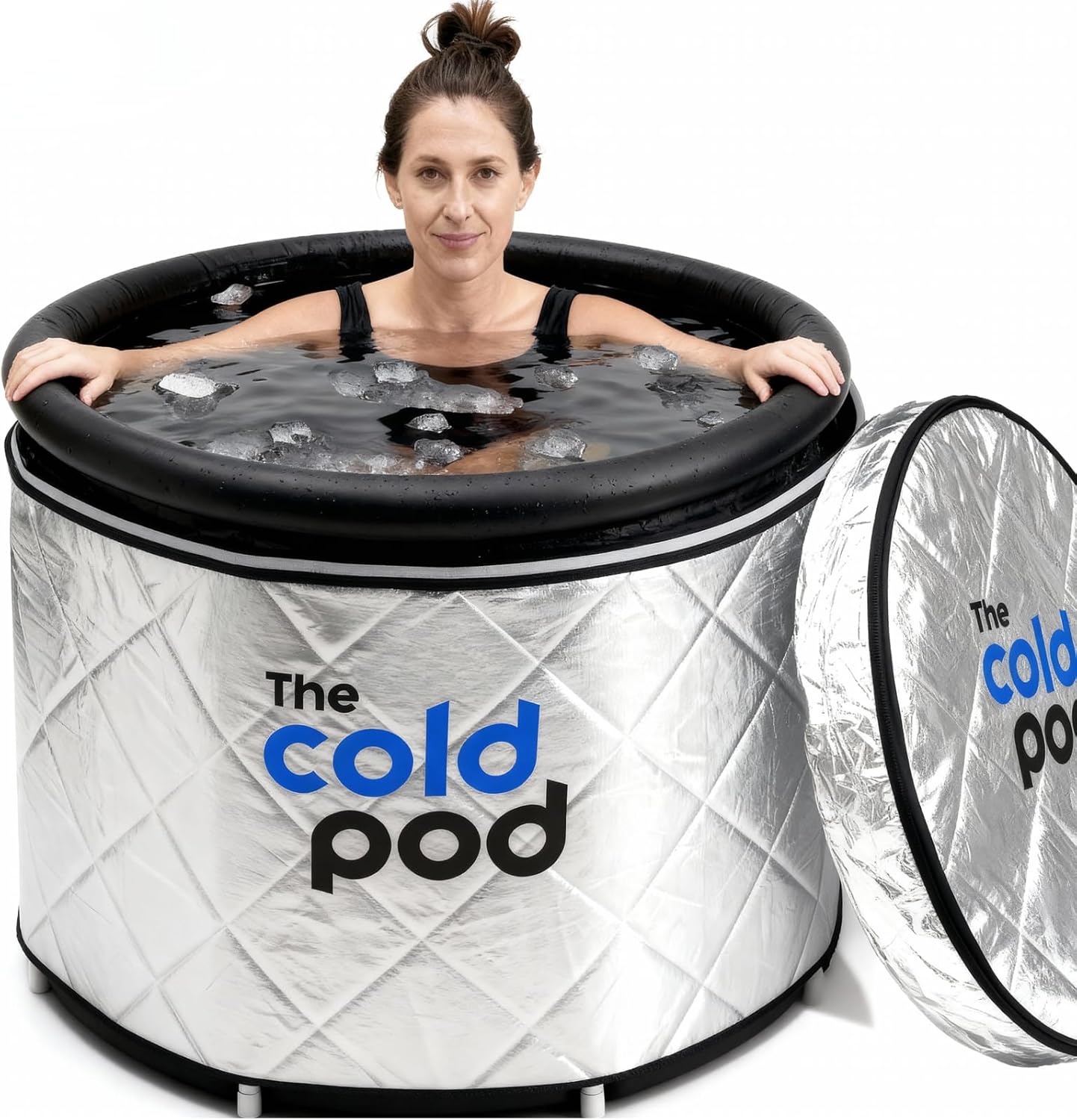 The Cold Pod Insulated Cold Plunge Tub Bundle for Recovery