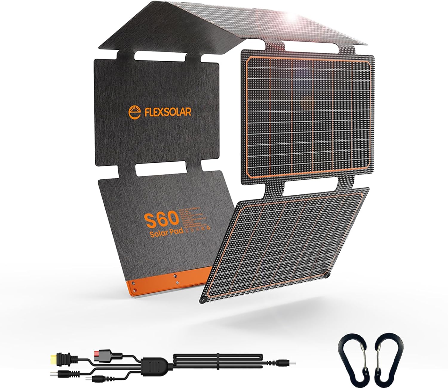 Portable 60W Solar Panel: Fast Charging Anywhere