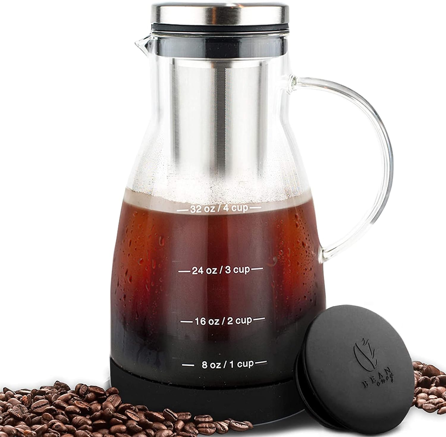 Bean Envy 32oz Glass Cold Brew Maker