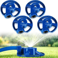 Cast Iron Circular Spot Sprinkler 4-Pack - Durable Metal Lawn