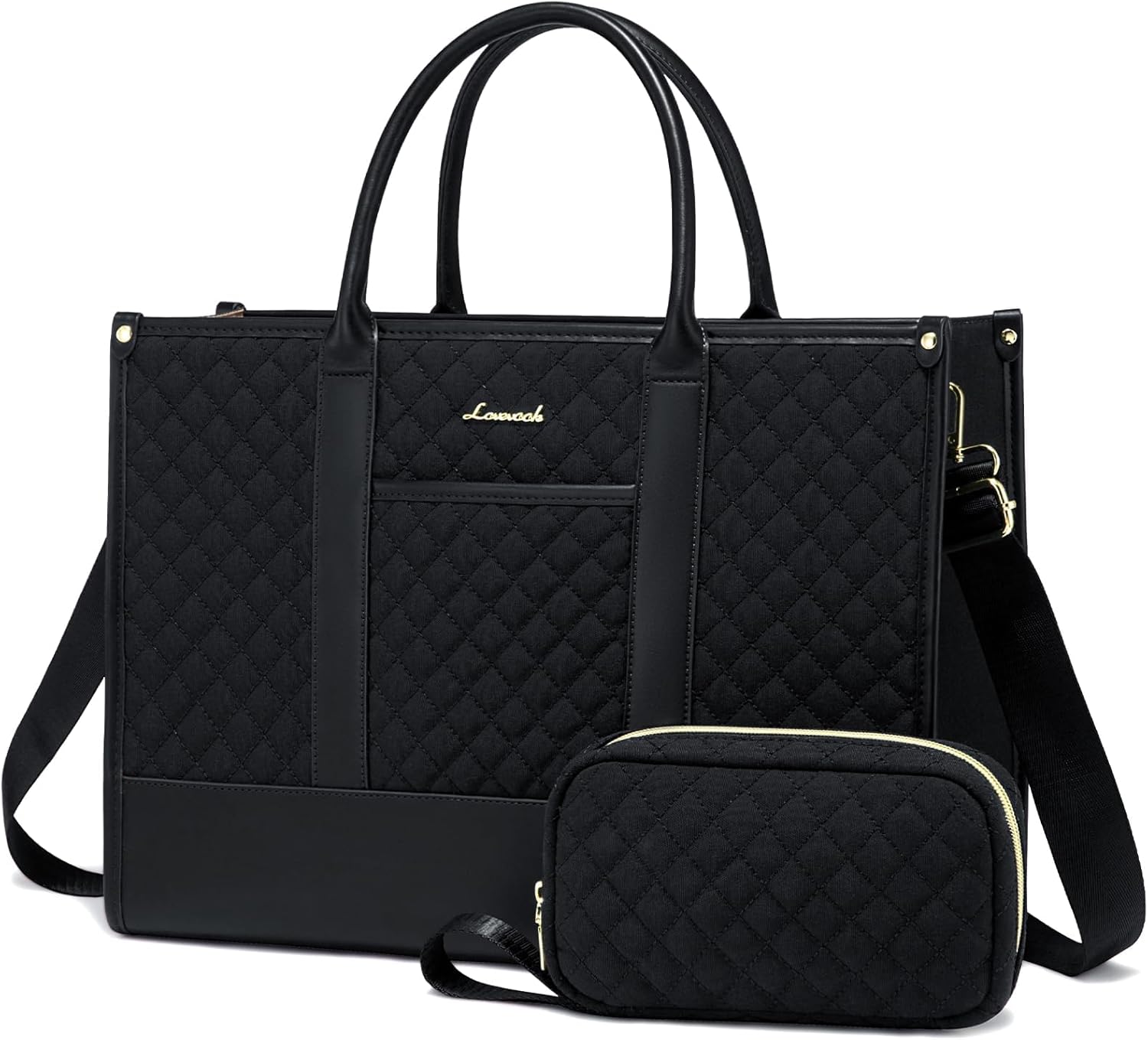LOVEVOOK 17 inch Waterproof Laptop Tote Bag for Women