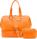 Weekender Bags for Women Large Travel Duffel with Shoe Compartment