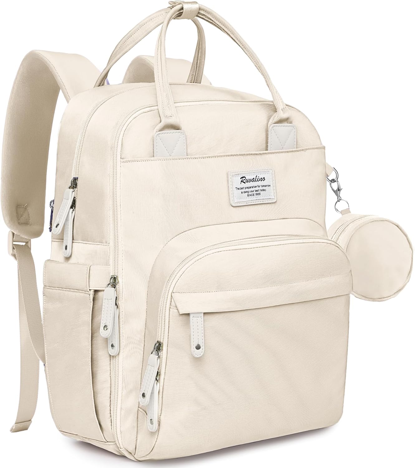 RUVALINO Diaper Bag Backpack - Multifunctional Baby Travel Bag