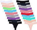Sunm Boutique Lace Thongs for Women - Comfortable Low Rise Cotton