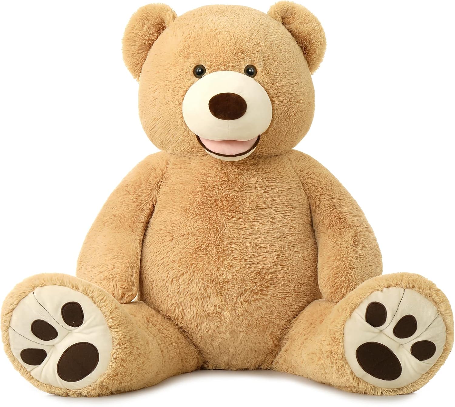 MorisMos Smile Giant Teddy Bear - 51in Large Stuffed Animal
