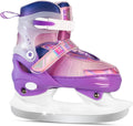 Adjustable Ice Skates for Kids Boys Girls - Growable Warm Skates