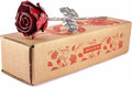 Forging Art Bcn Hand Forged Eternal Wrought Iron Rose - Timeless Gift