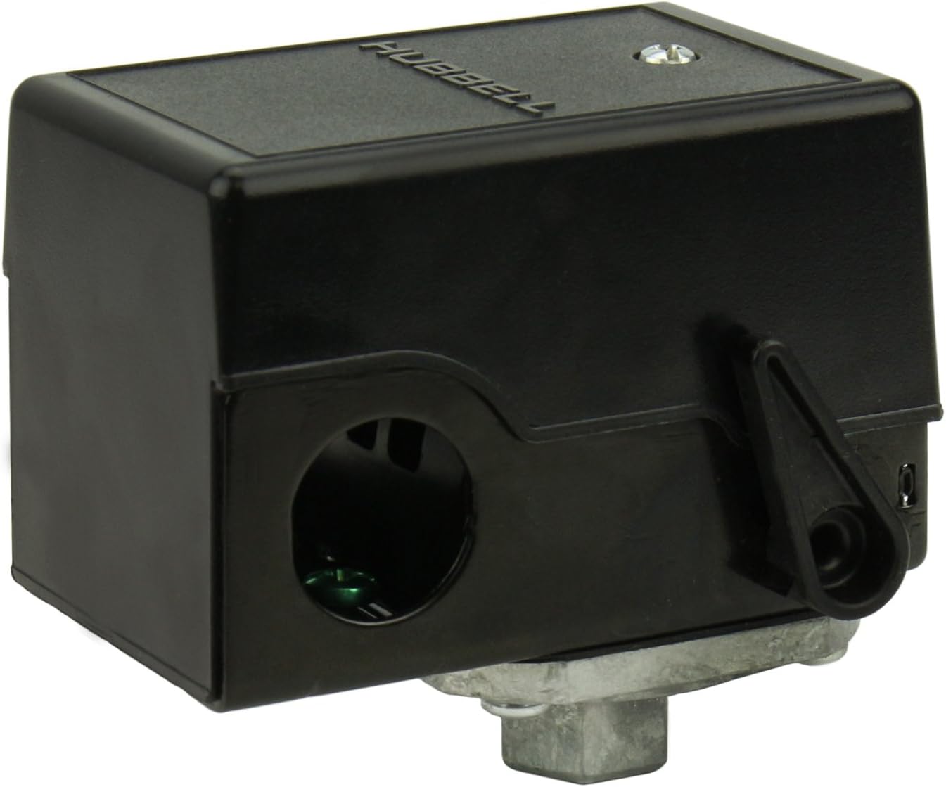 Hubbell Furnas 69JF9LY Pressure Switch: Single Port, 140-175 PSI, Unloader & Lever