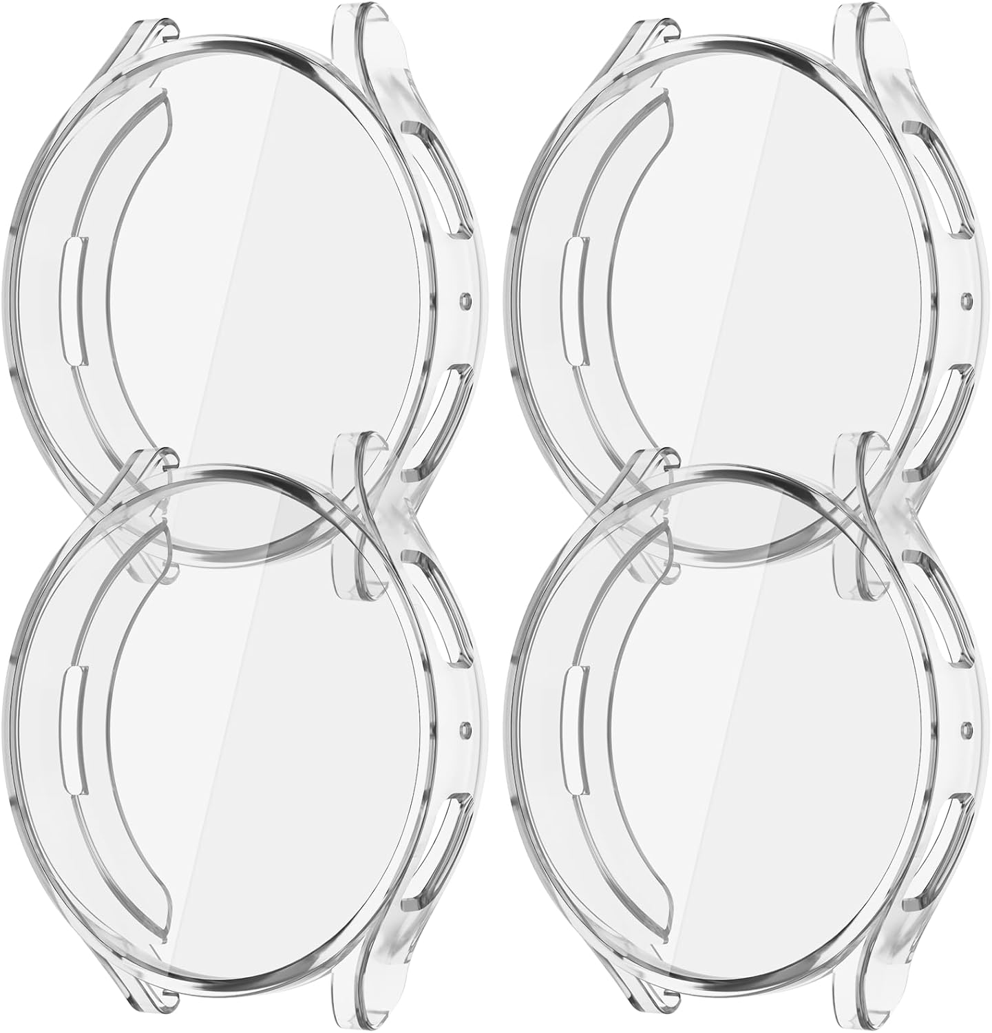 Protective Soft TPU Case - 4-Pack for Galaxy Watch 7 44mm - Rc-Z