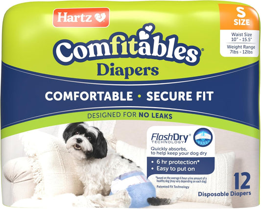 Hartz Comfitables Disposable Dog Diapers - Comfort & Security in 1