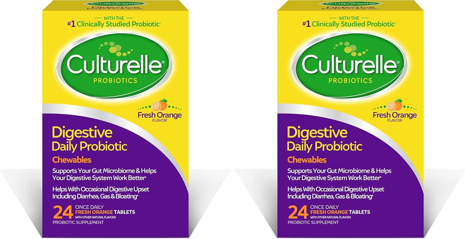 Culturelle Digestive Health Daily Probiotic Chewables for All