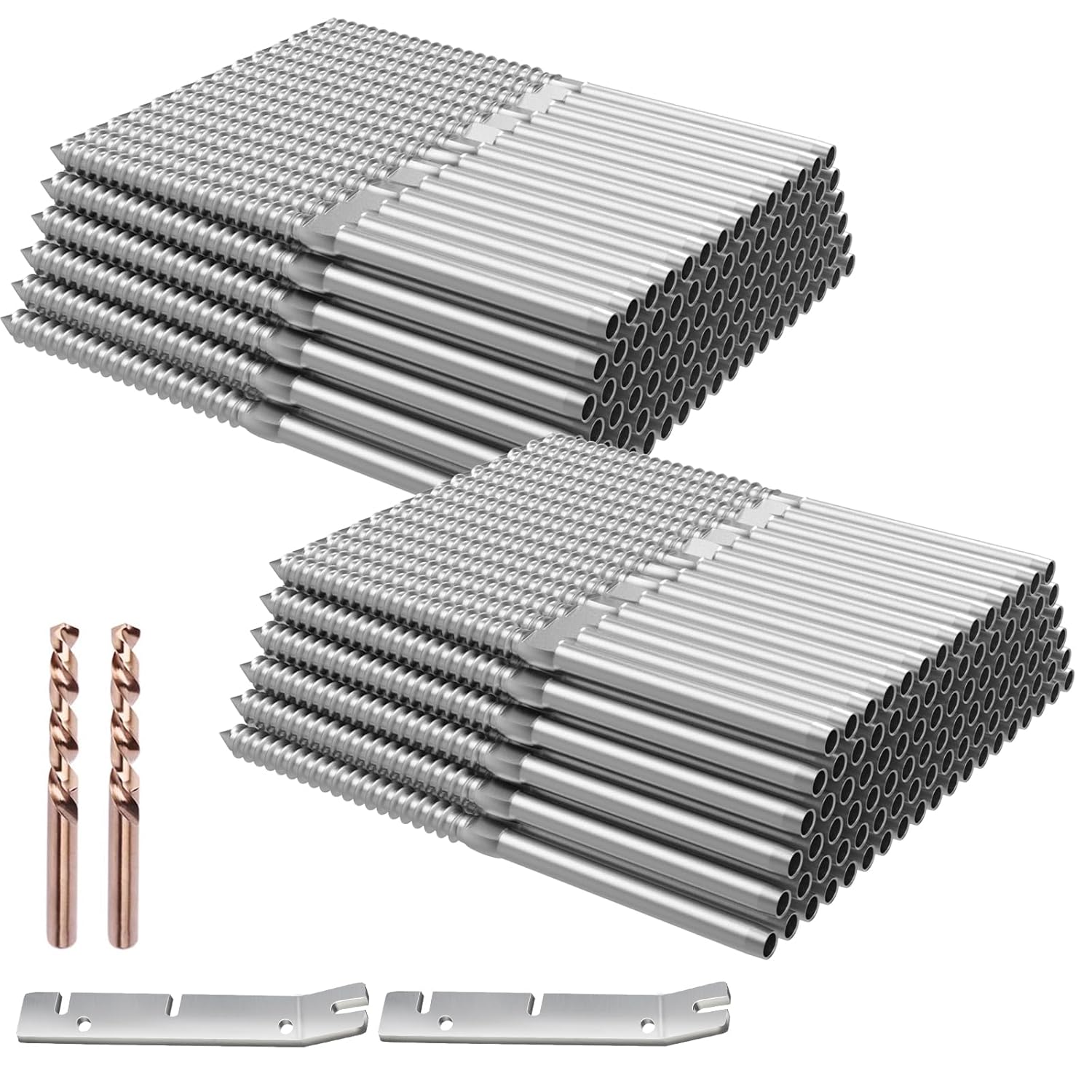 Swage Lag Screws for Wood Posts - T316 Stainless Steel Kit