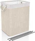 DYD Laundry Basket with Handles & Brackets - Stands Up, Collapsible