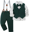YUEMION Toddler Boy Vest Suit Set - Classic Formal Outfit