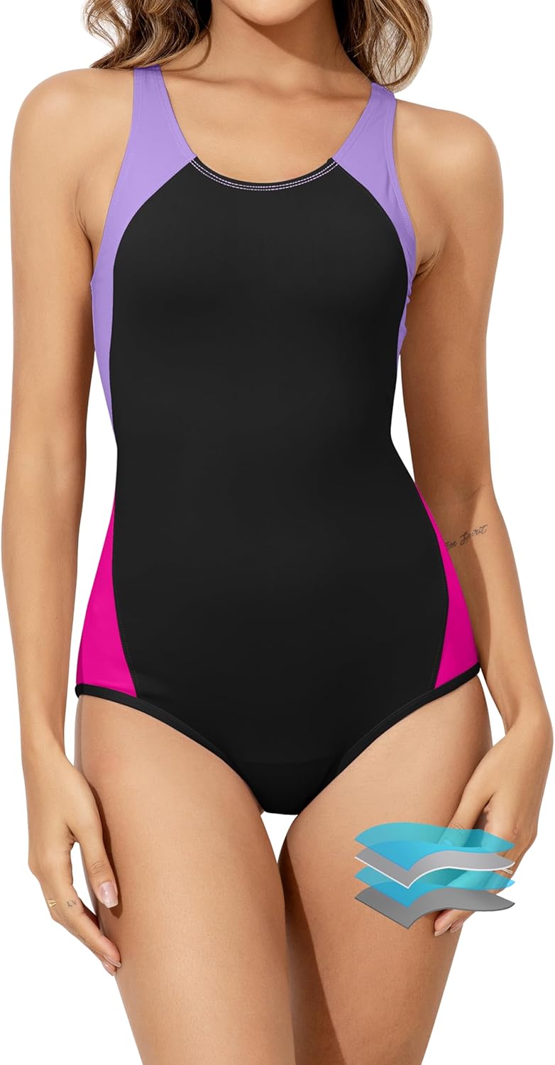 Beautikini Period Swimwear One Piece Leakproof Bathing Suit