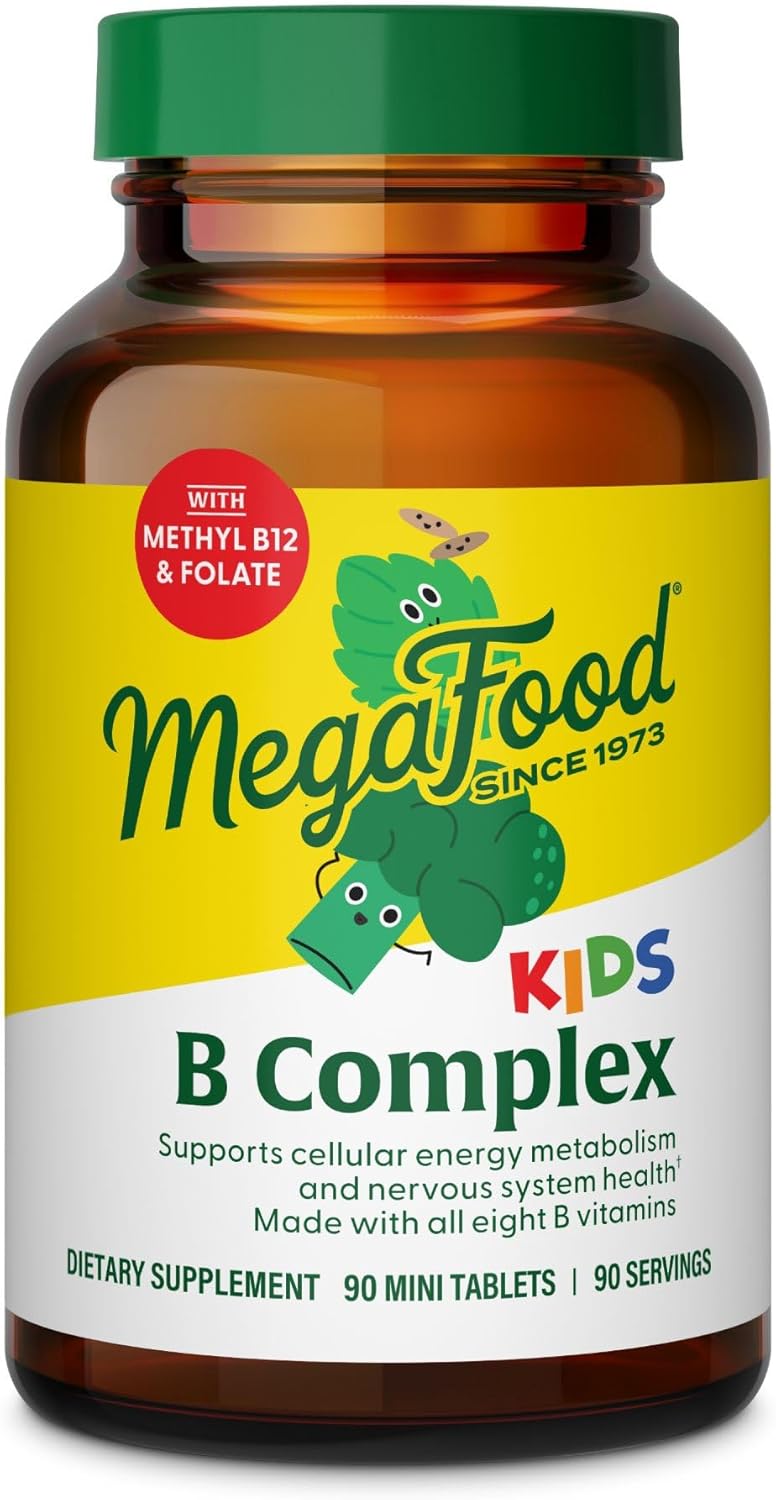 MegaFood Kids B Complex - Essential B Vitamins for Energy