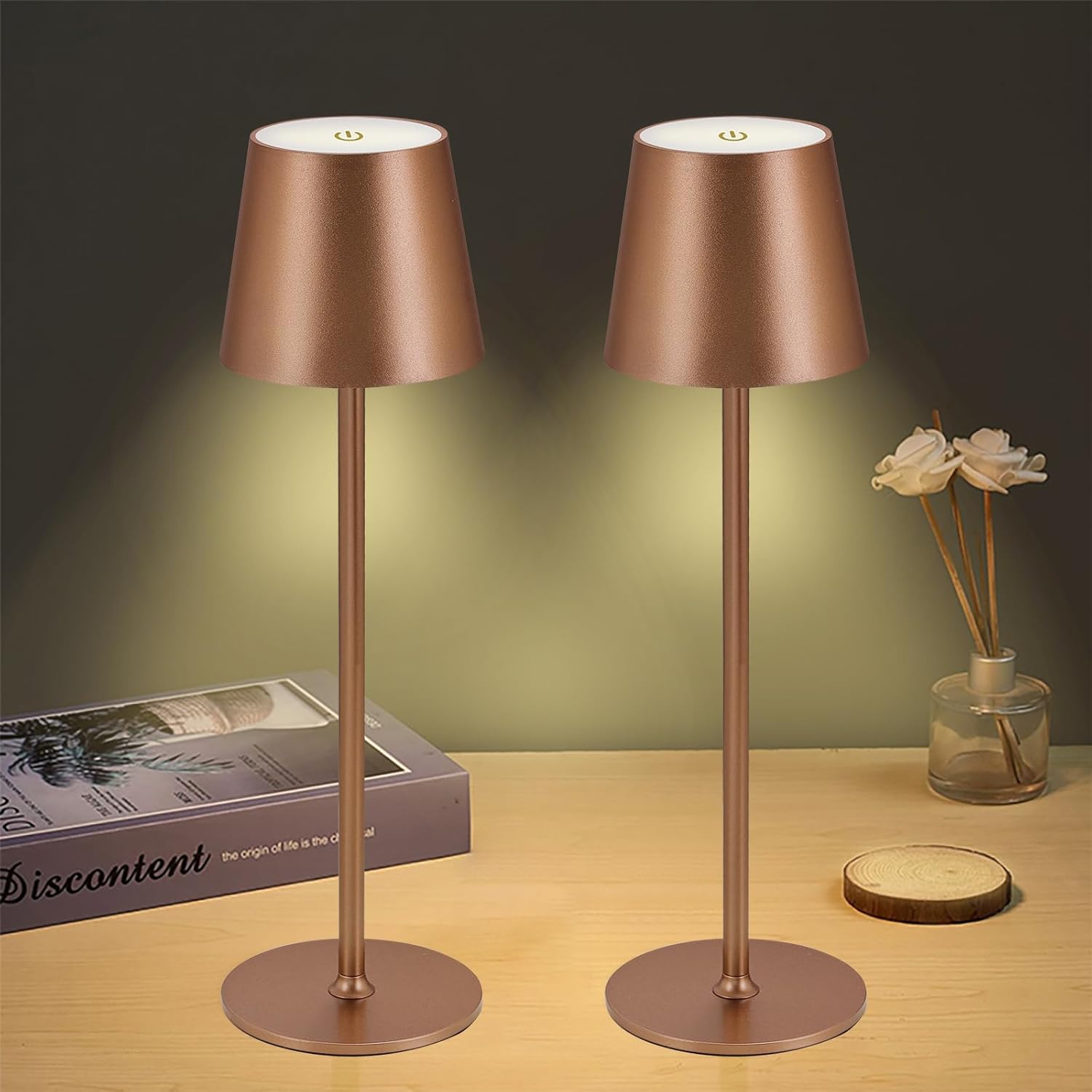 Cordless Table Lamps USB Rechargeable for Stylish Lighting Needs
