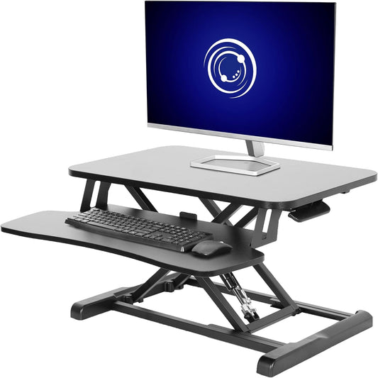 VIVO 26 Desk Converter - Height Adjustable Sit to Stand Riser