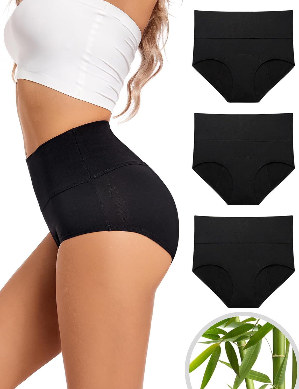EcoPeriod Heavy Flow High Waist Leakproof Period Underwear