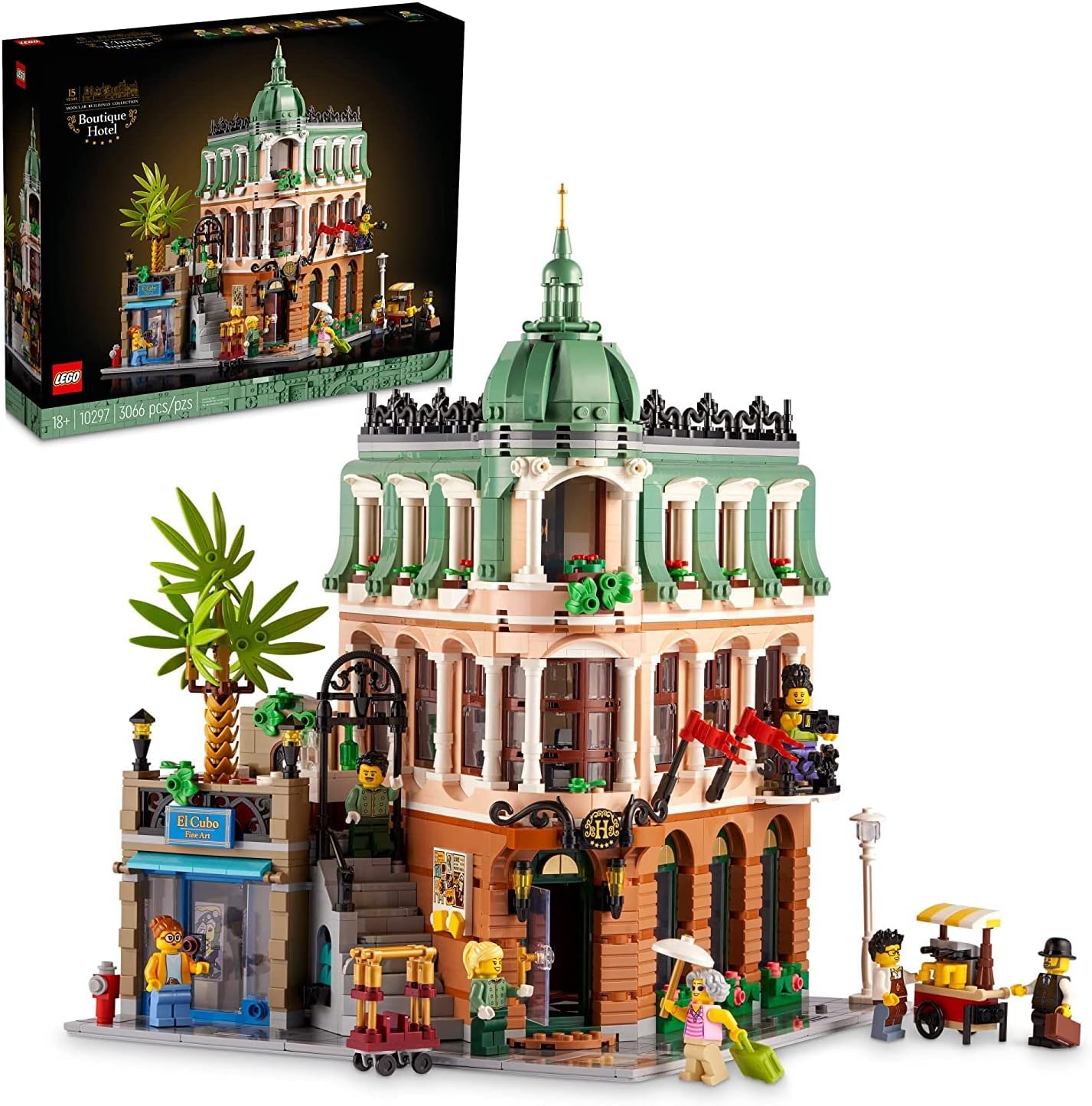 LEGO Icons Boutique Hotel Model Kits for Creative Adults