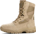 FREE SOLDIER Men's Tactical Boots 8in Lightweight Combat Boots ankles