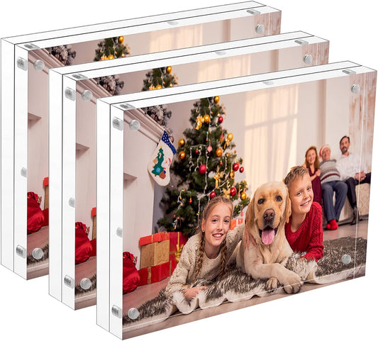 NIUBEE 5x7 Acrylic Picture Frame - Durable and Stylish Design