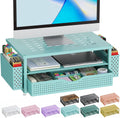 Gianotter Desk Organizers with Monitor Stand and Drawer for Efficiency