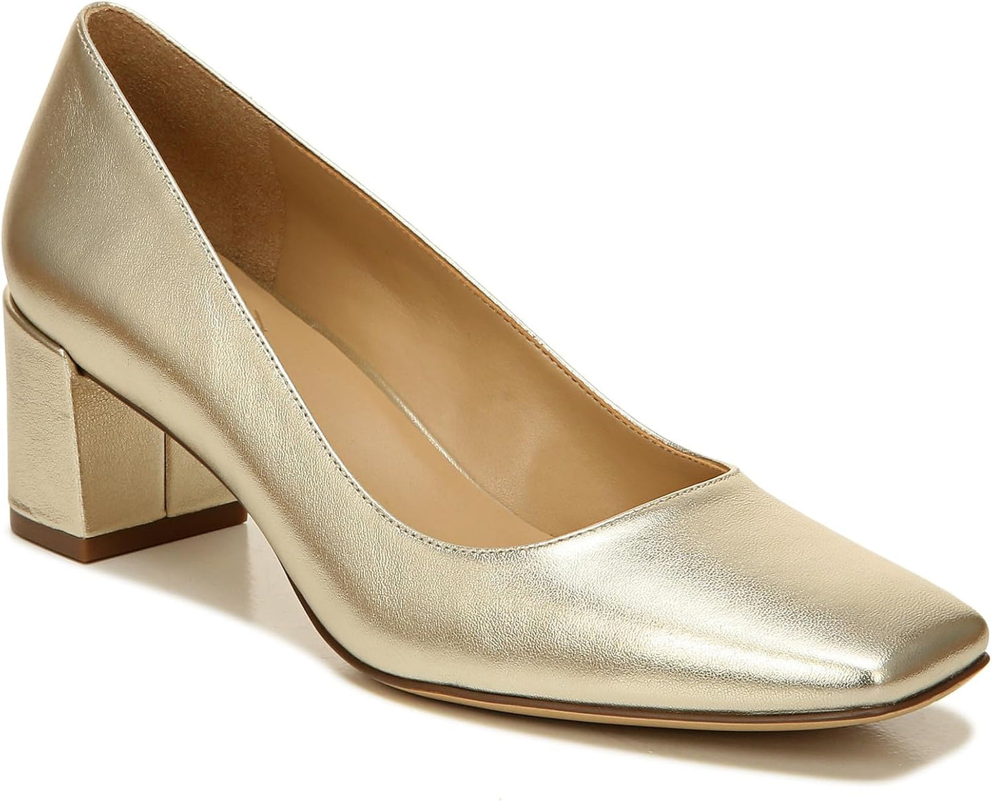 Naturalizer Womens Karina Low Block Heel Square Toe Pump Review