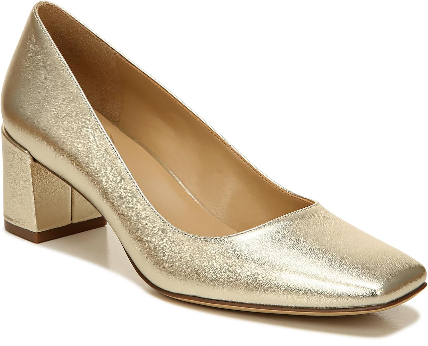 Naturalizer Womens Karina Low Block Heel Square Toe Pump Review
