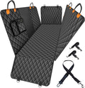 Waterproof Dog Car Seat Cover for Back Seat - Large Hammock Protector