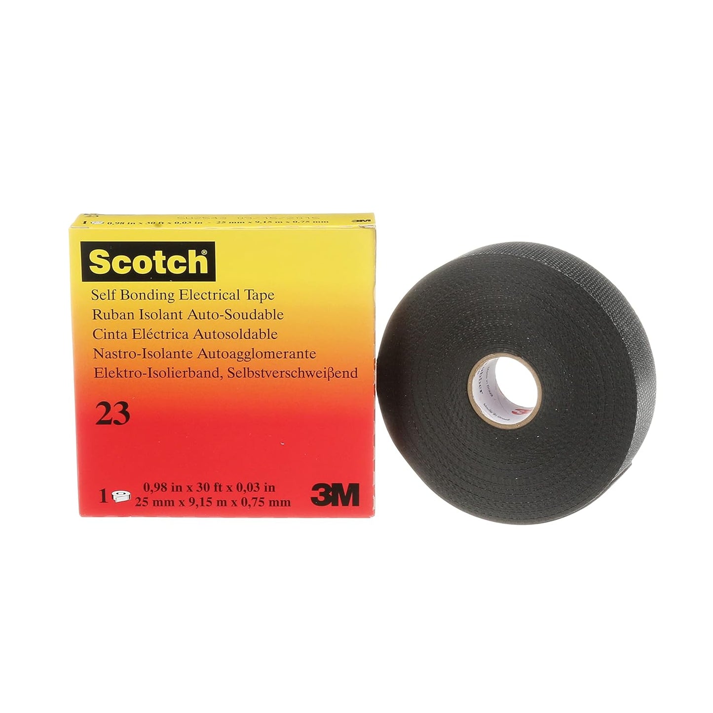 3M Scotch Rubber Splicing Tape 23 for Electrical Insulation