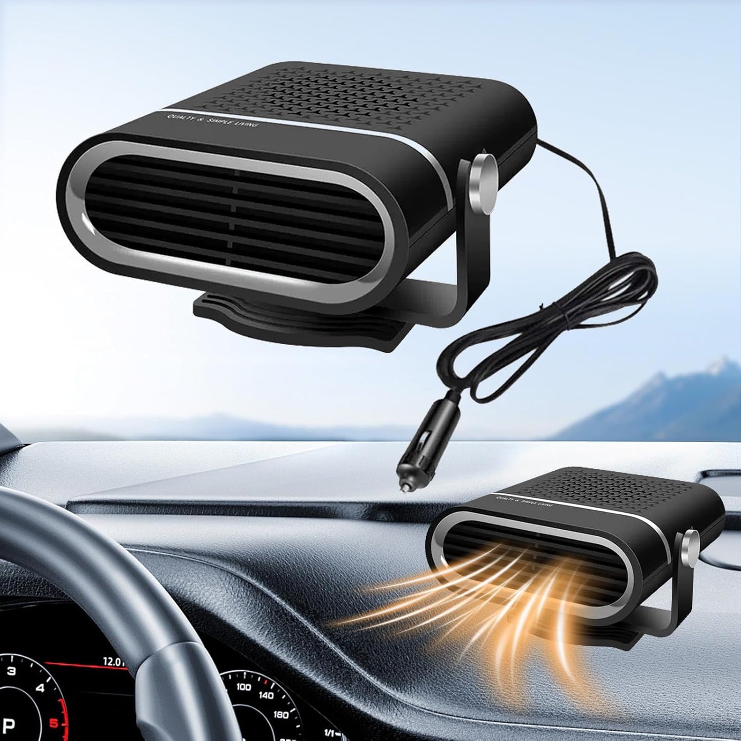Fast Defrost & Heat: XYJNYO Car Heater