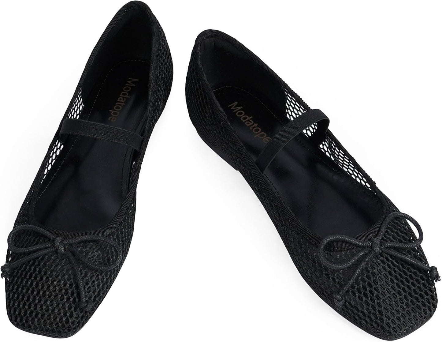 Modatope Ballet Flats with Bow for Women - Elegant and Comfortable