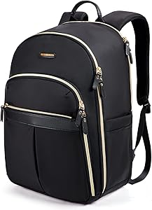 LIGHT FLIGHT Laptop Backpack for Women with USB Charging Port