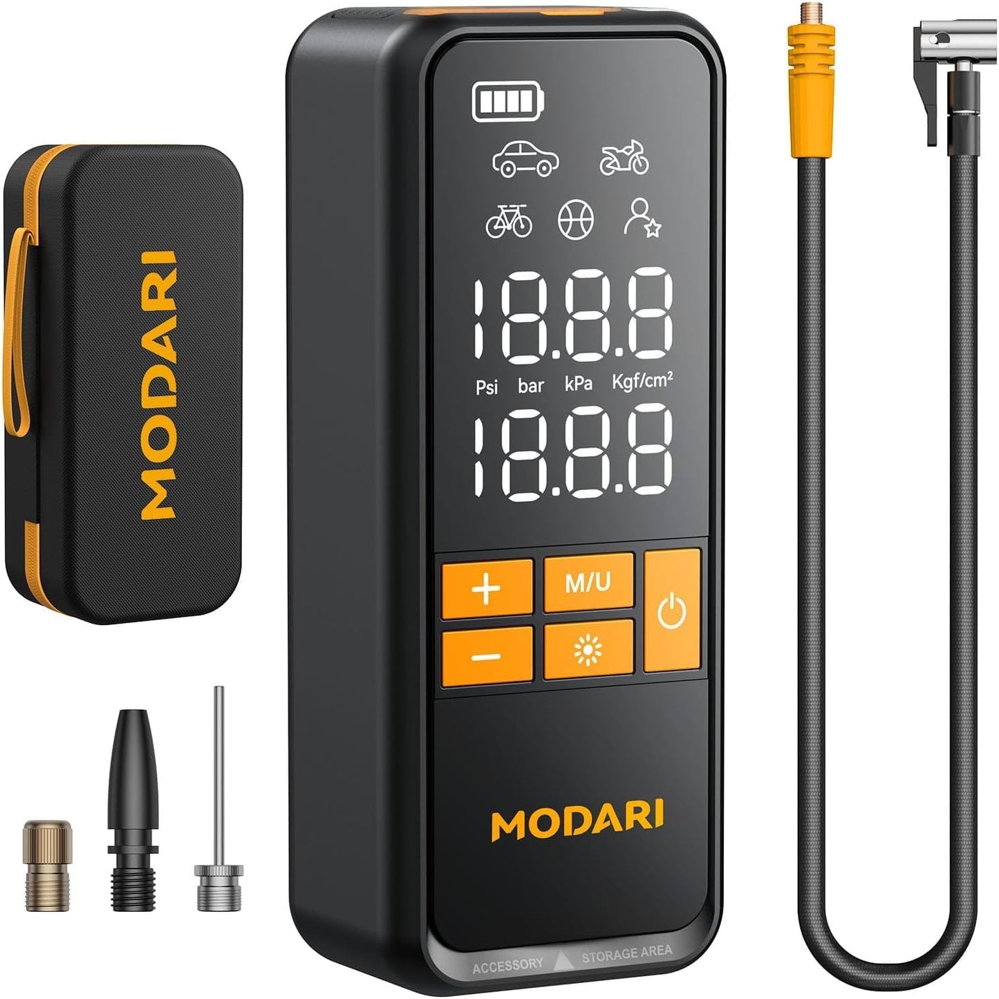 Fast Inflate 160 PSI Tire Inflator - On-the-Go Power!