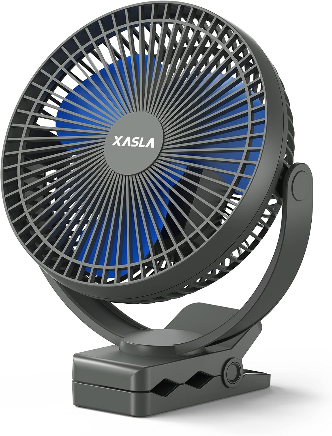 Stay Cool Anywhere: xasla 10000mAh Clip-on Fan