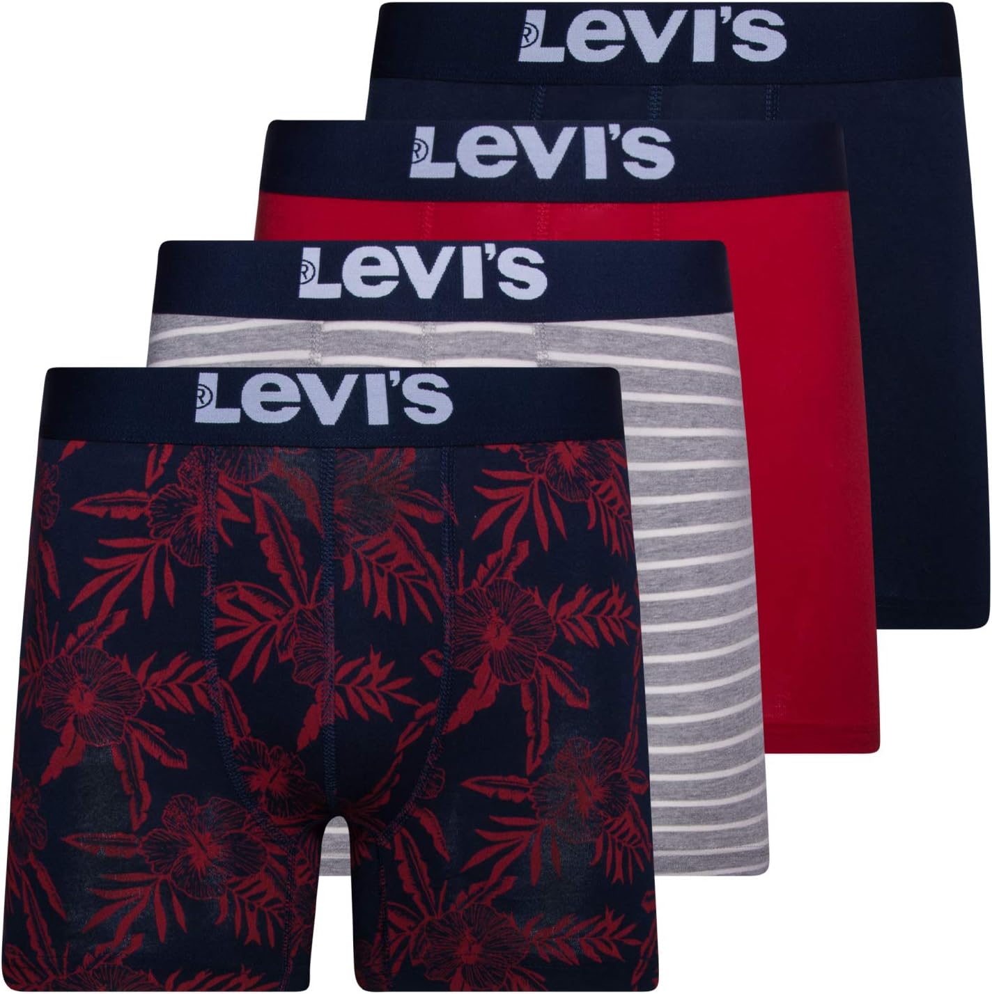 Levi's Mens Boxer Briefs 4 Pack for Ultimate Comfort and Fit