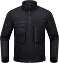 Motorcycle Jacket with CE Armor Slim-Fit Winter Liner - Protective