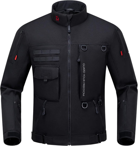 Motorcycle Jacket with CE Armor for Winter Riding Comfort