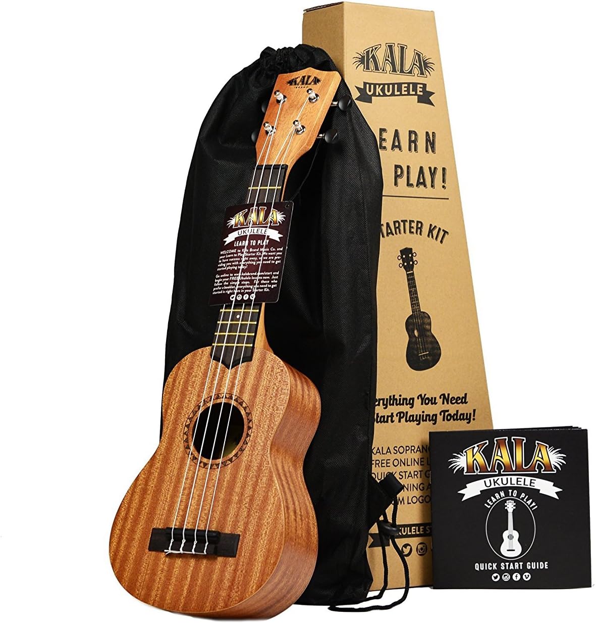 Official Kala Learn to Play Ukulele Soprano Starter Kit Review