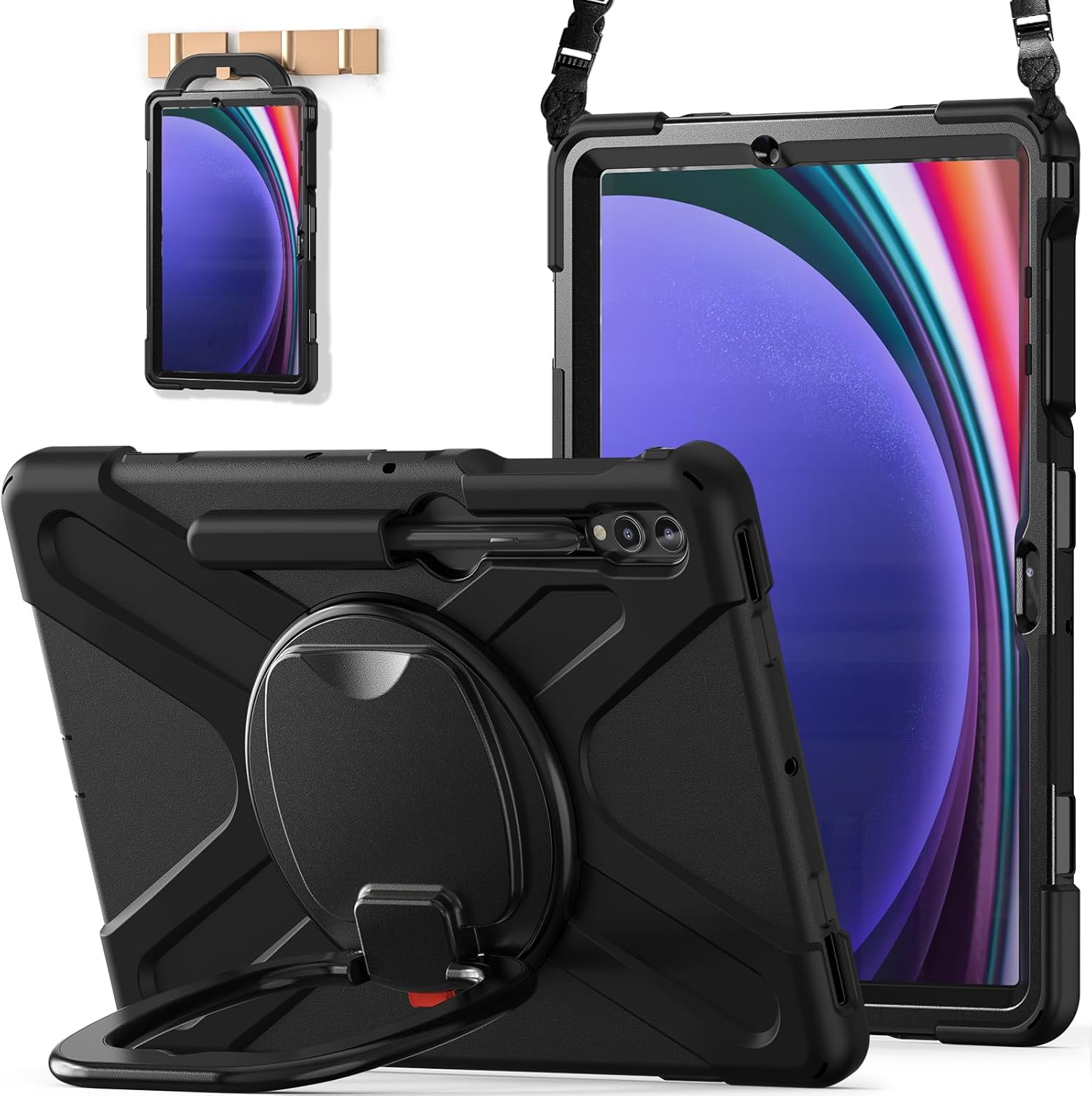 Shockproof Protective Case for Samsung Galaxy Tab S10+ Plus 12.4 in