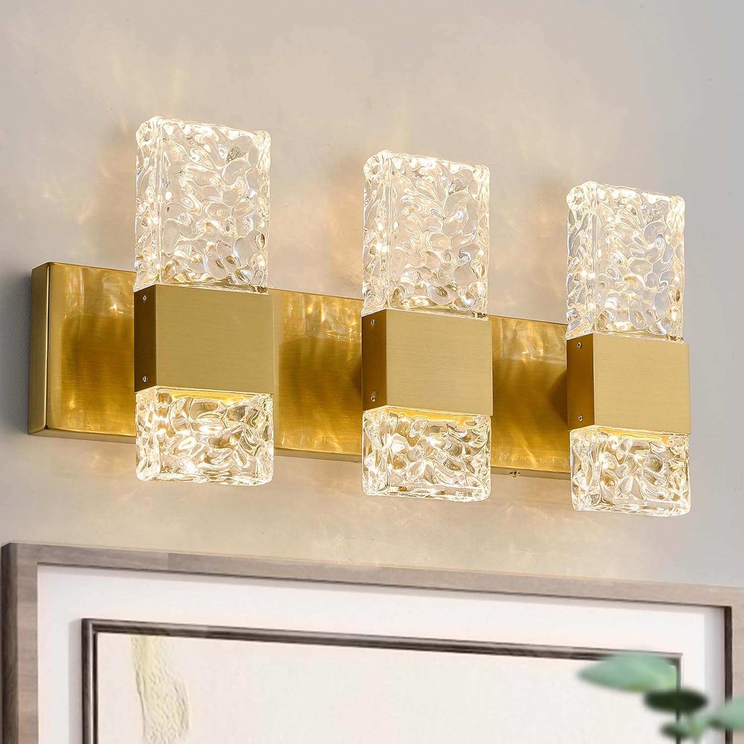 Gold Bathroom Vanity Lights Fixtures for Modern Elegance