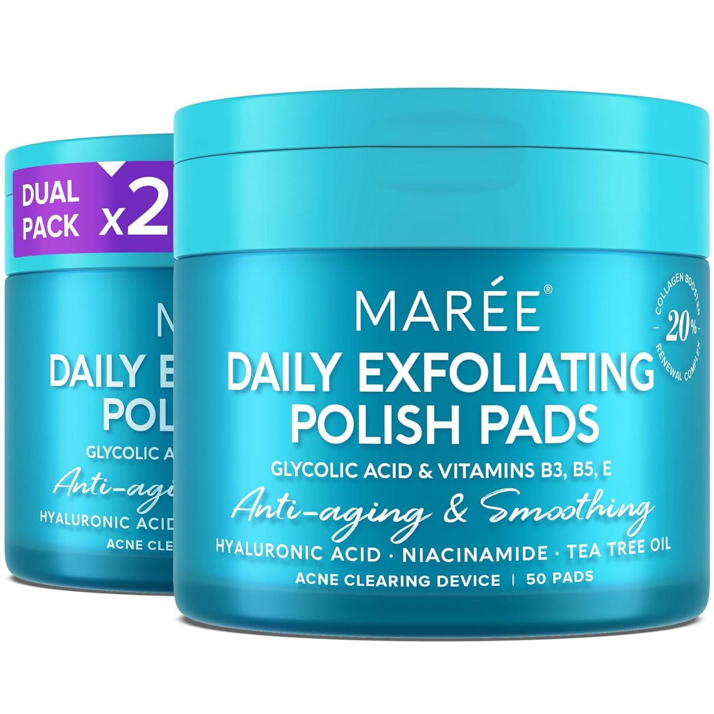 MAREE Glycolic Acid Polishes for Deep Cleansing and Radiance