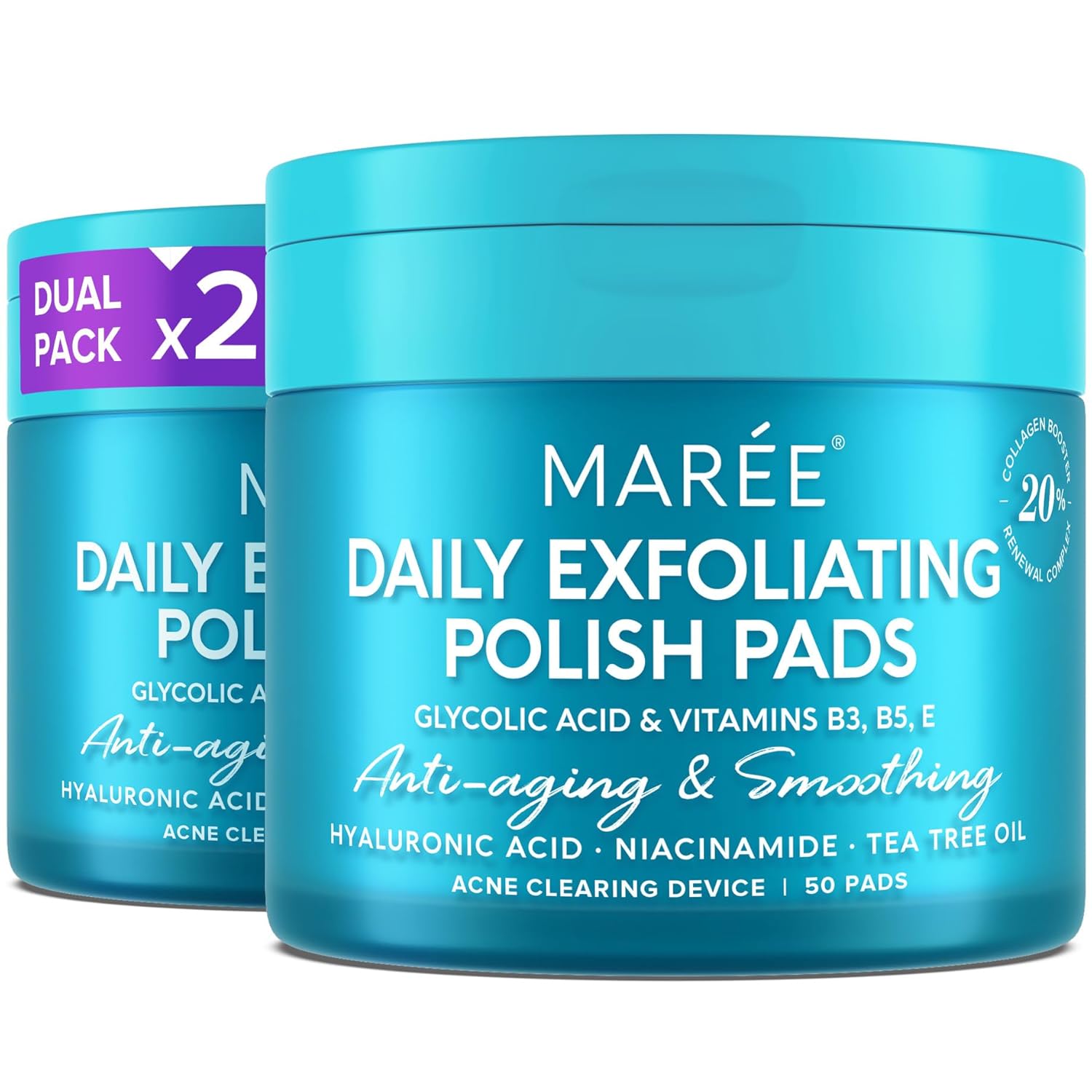 MAREE Glycolic Acid Polishes for Deep Cleansing and Radiance