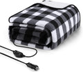 Heated Car Blanket - 12V Portable Electric Blanket for Vehicles